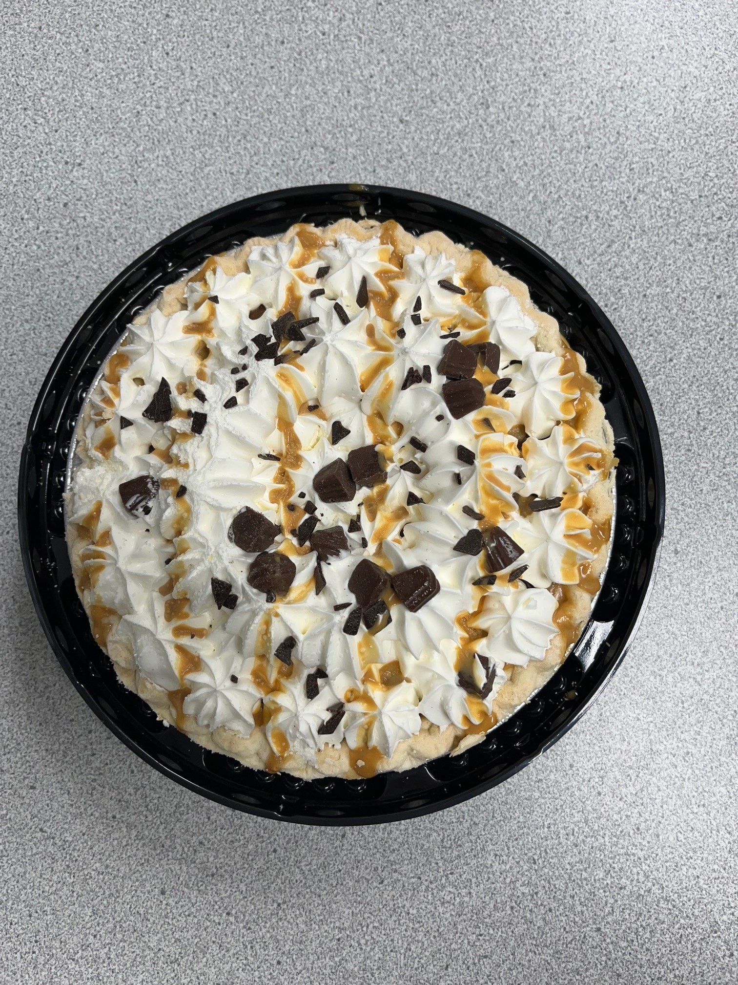 8" Sea Salt Caramel Chocolate Cream Pie Valu Foods