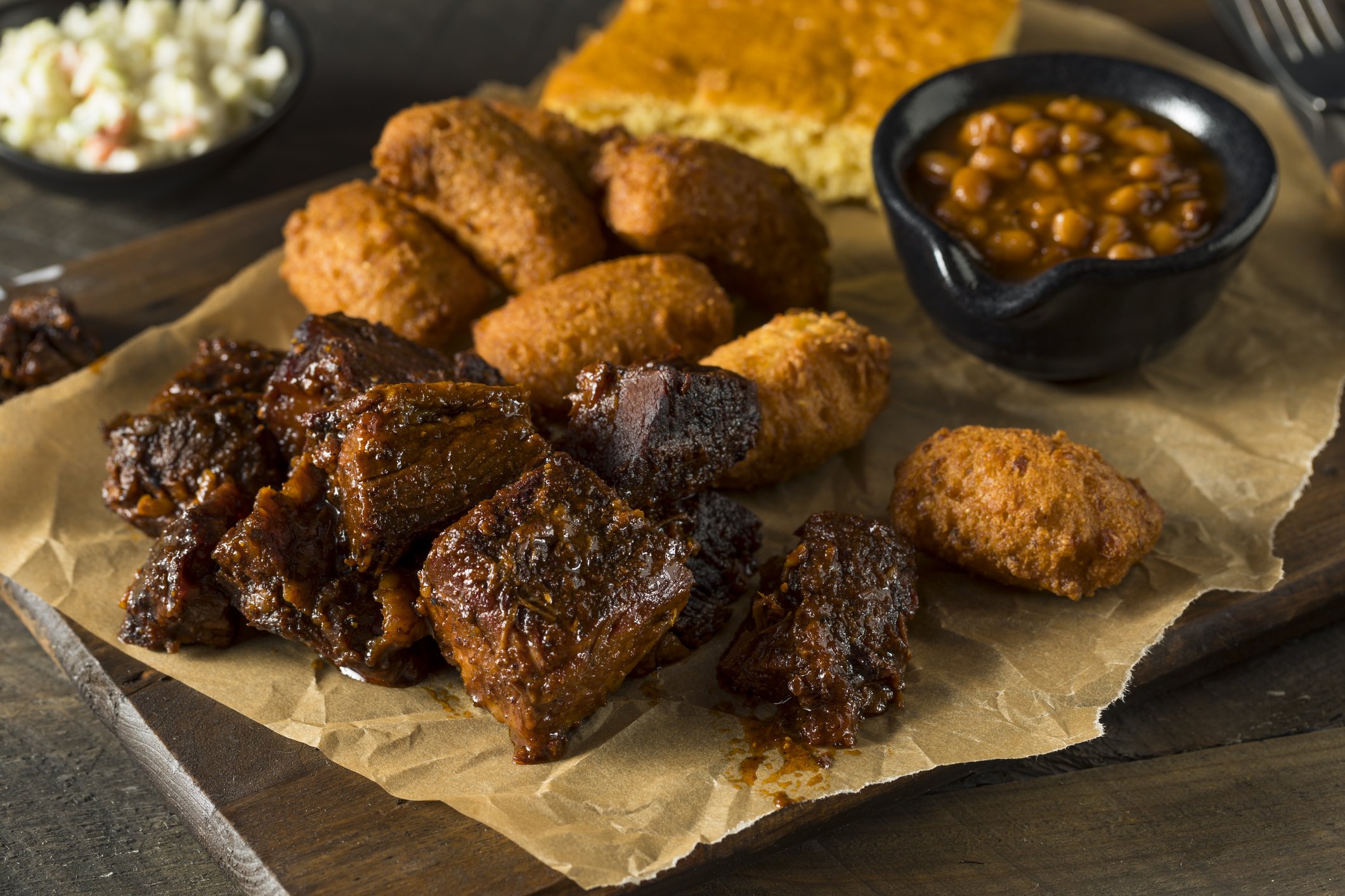 Fully Cooked, Seasoned Brisket Burnt Ends (2 LB. Bag) Valu Foods